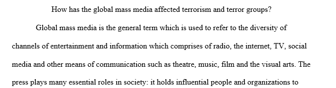 Global mass media