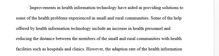 Health Information Technology