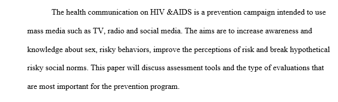 Health communication campaign
