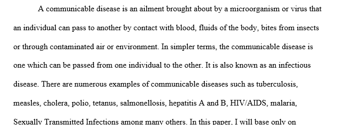 Healthcare management disease