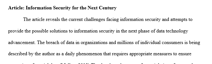 Information Security