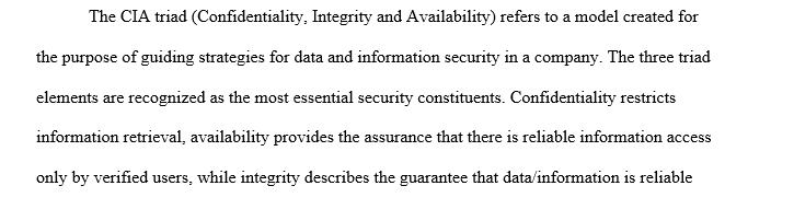 Information security and safe computing