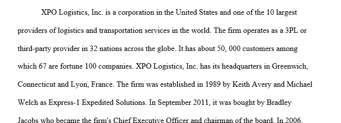 International logistics