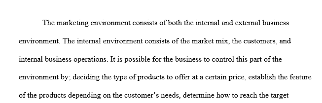 Marketing strategy