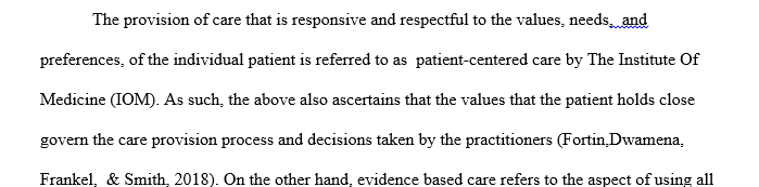 Patient-centeredness