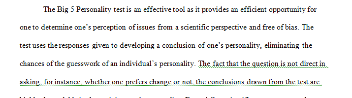 Personality Tests