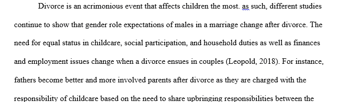 Problems associated with the family