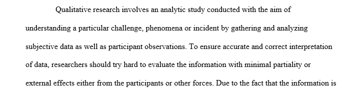 Qualitative research