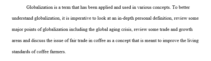 Real story on globalization 