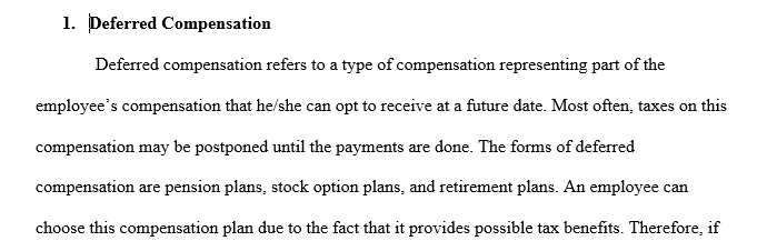 Retirement Plans