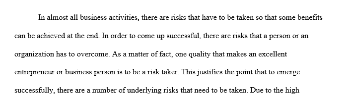 Risk Management