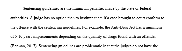 Sentencing disparity
