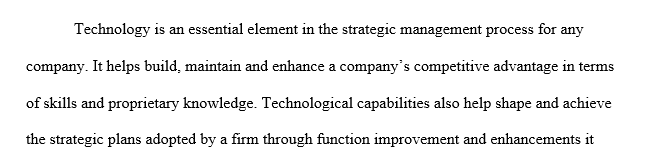 Strategic management process