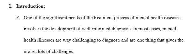 Teaching plan for treating the potential psychological issues