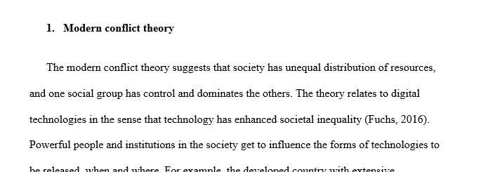 Technology theories