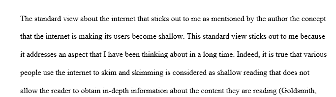 The internet