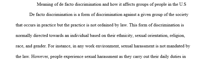 U.S. government’s reforms in civil rights
