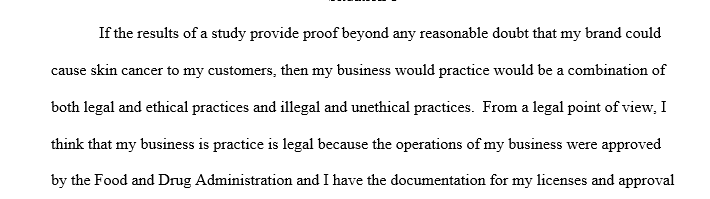 Unethical business