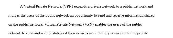Virtual private network for employees