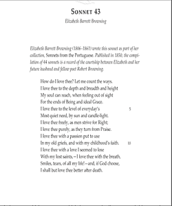 Poetry analysis