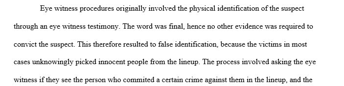 60 Minutes story about a case involving mistaken identification