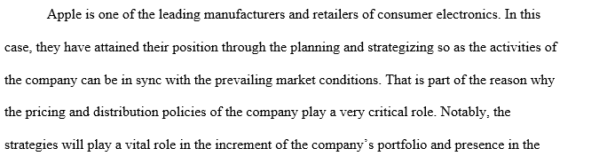 700-word plan for setting price and a distribution model in Microsoft® Word