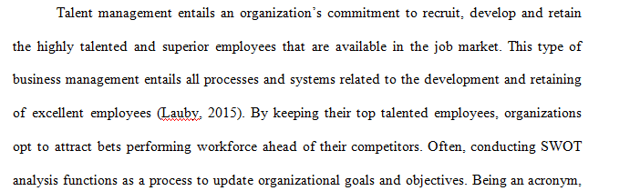 Current Talent Management Functions