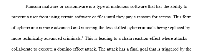 Cyber incident or an international situation that contains significant cyber issue