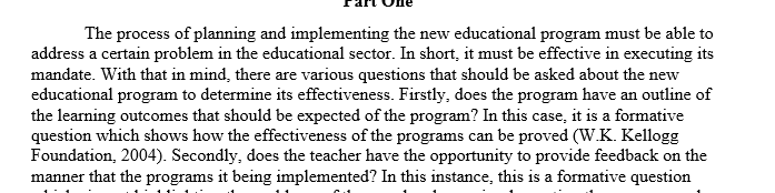 Developing a new kind of innovative alternative education school