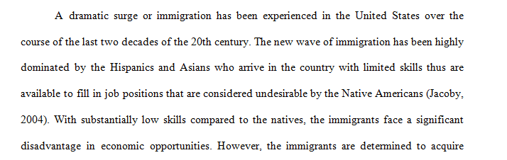 Economics of Immigration