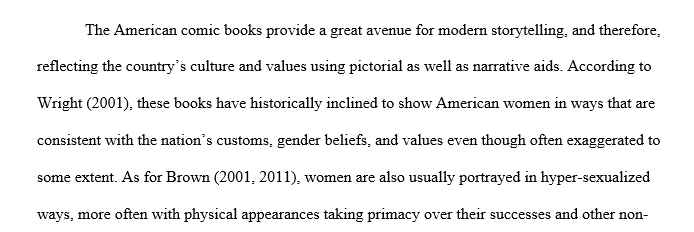 How does American comic books reflect culture
