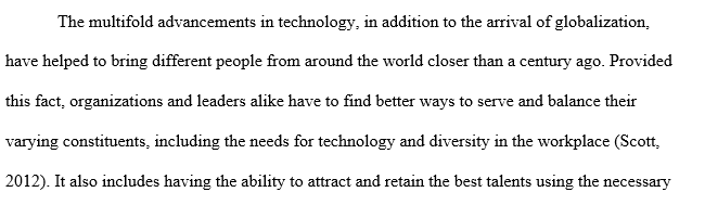Ways leaders can meet the future ethical challenges of technology and diversity 