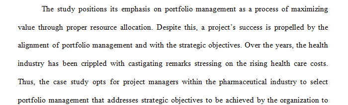 portfolio management