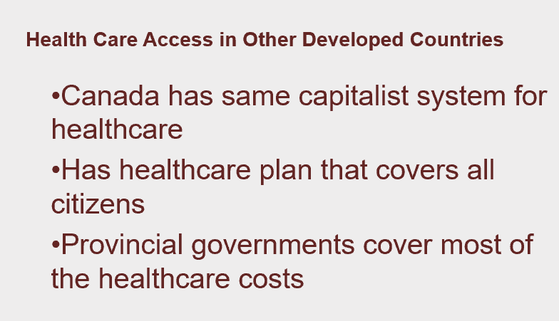 Compare the United States health care delivery system