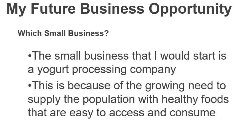 Create a 15 -slide powerpoint presentation about a potential business opportunity.
