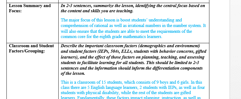 Create a standards-based lesson plan for a K-8 grade level