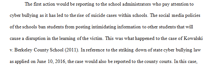 Cyberbullying and the First Amendment 