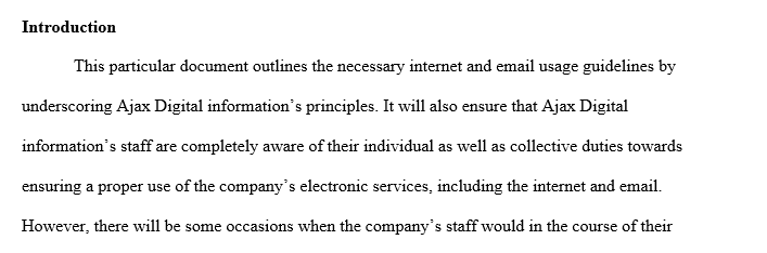 Develop the rules and guidelines for internal and external corporate communication
