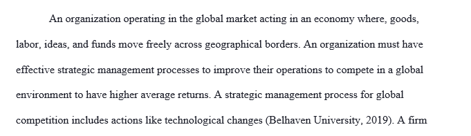 Discuss the strategic management process