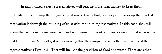 Factors that influence salesperson’s ability to perform