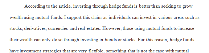 Heads Up on Hedge Funds and Funds of Hedge Funds