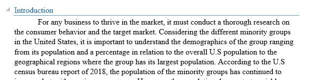 Marketing research and learning about various consumer markets