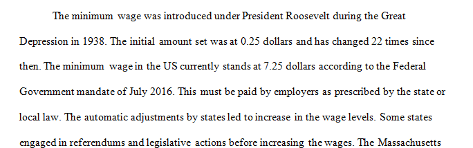 Minimum Wage