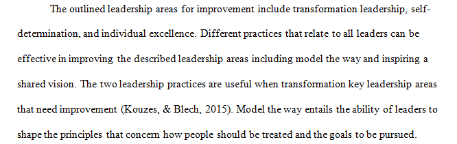 Model the Way and Inspire a Shared Vision