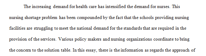 Nursing Shortage