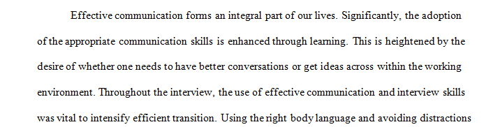 Personal Evaluation