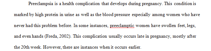 Preeclampsia