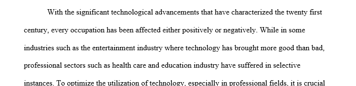 Social Media and the modern impacts of informatics