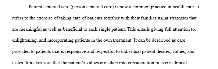 Strategies to empower patients or families in all aspects of the health care process