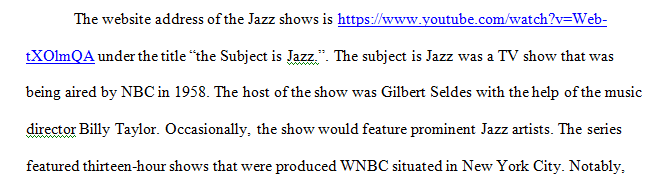 The Future of Jazz